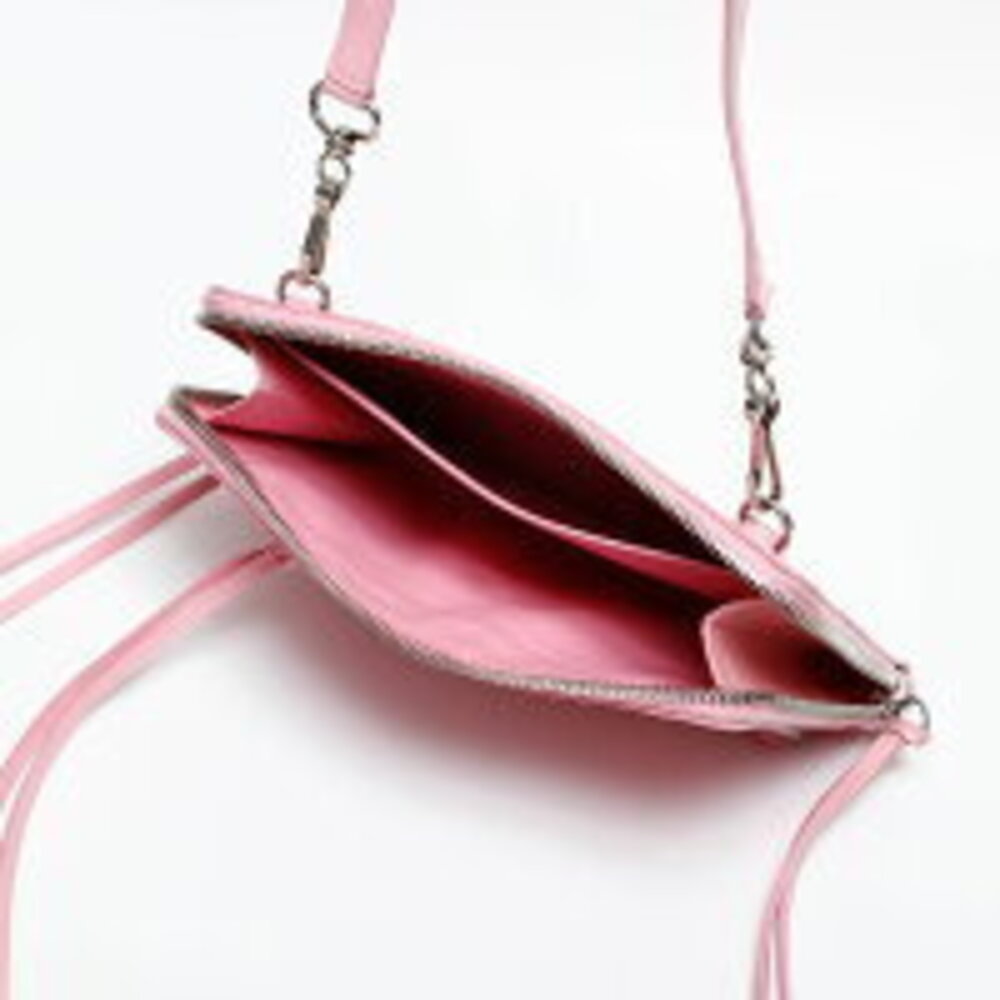 Balenciaga Neo City Shoulder Bag Embossed Leather Pink - Picture 12 of 13